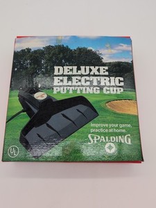 Spalding Deluxe Electric Putting Cup Automatic Ball Return With Box Works