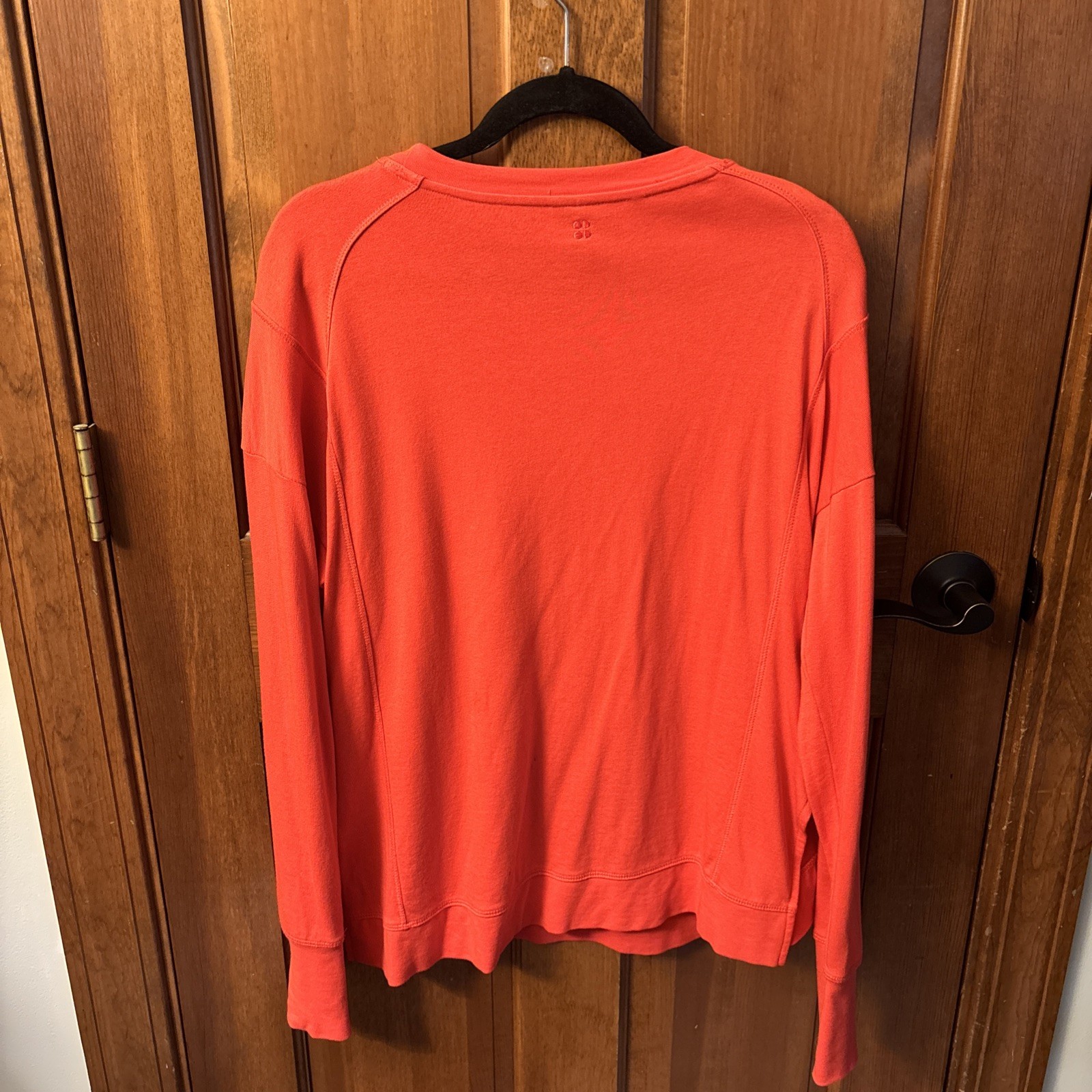 SWEATY BETTY After Class Longline Sweatshirt Red Size S image 2