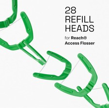 Ultraclean Flosser Refill Heads 28 Count Mint Plaque Remover Dental Flosser