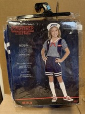 Stranger Things Robin Scoops Ahoy Costume Netflix Girls Large 12