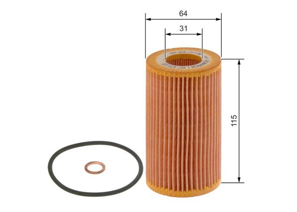 Bosch ÖLfilter 1 457 429 119 FüR BMW Rover Land Rover MG-image