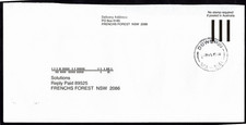 DOWERIN, WA 6461 postmarked cover dated 11 JUN 2018 with old cancellation