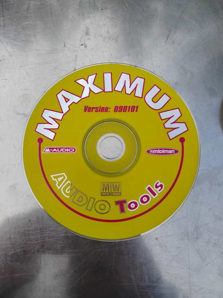 M-Audio Maximum Audio Tools CD Computer Software Midiman - Image 2 of 3