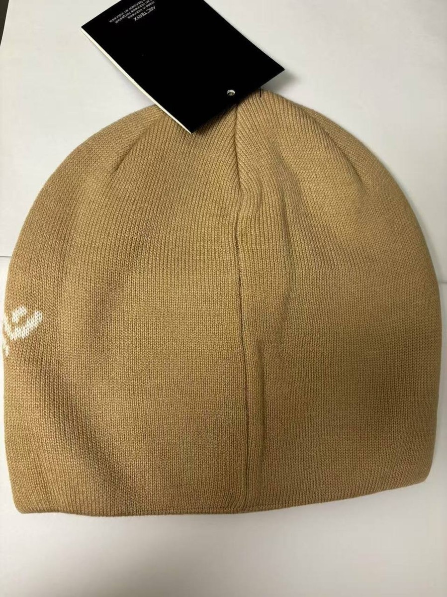 New Arc'teryx Bird Head Toque Beanie Beige Orca Merino Wool Ski