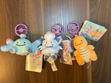 Pokemon Center Limited Transforming Ditto Mascot 3 Piece Set 3a