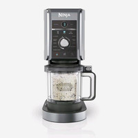 Ninja CREAMi Deluxe Electric Ice Cream Maker Silver/Black One-Touch Mix-in