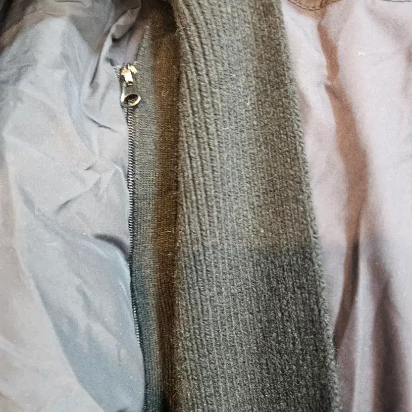 System Long Down Padding Jacket - Black, Size 88-… - image 7