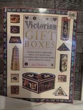 The Victorian Gift Boxes Jane Thomson 22 Press-Out Boxes Tags Hearst Books NEW