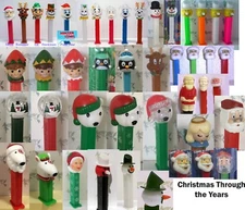 PEZ - Christmas Series - Choose Character and Condition form Pull Down Menu