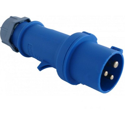 Male CEE 3-Pin 230V 16A Plug 3-Pin