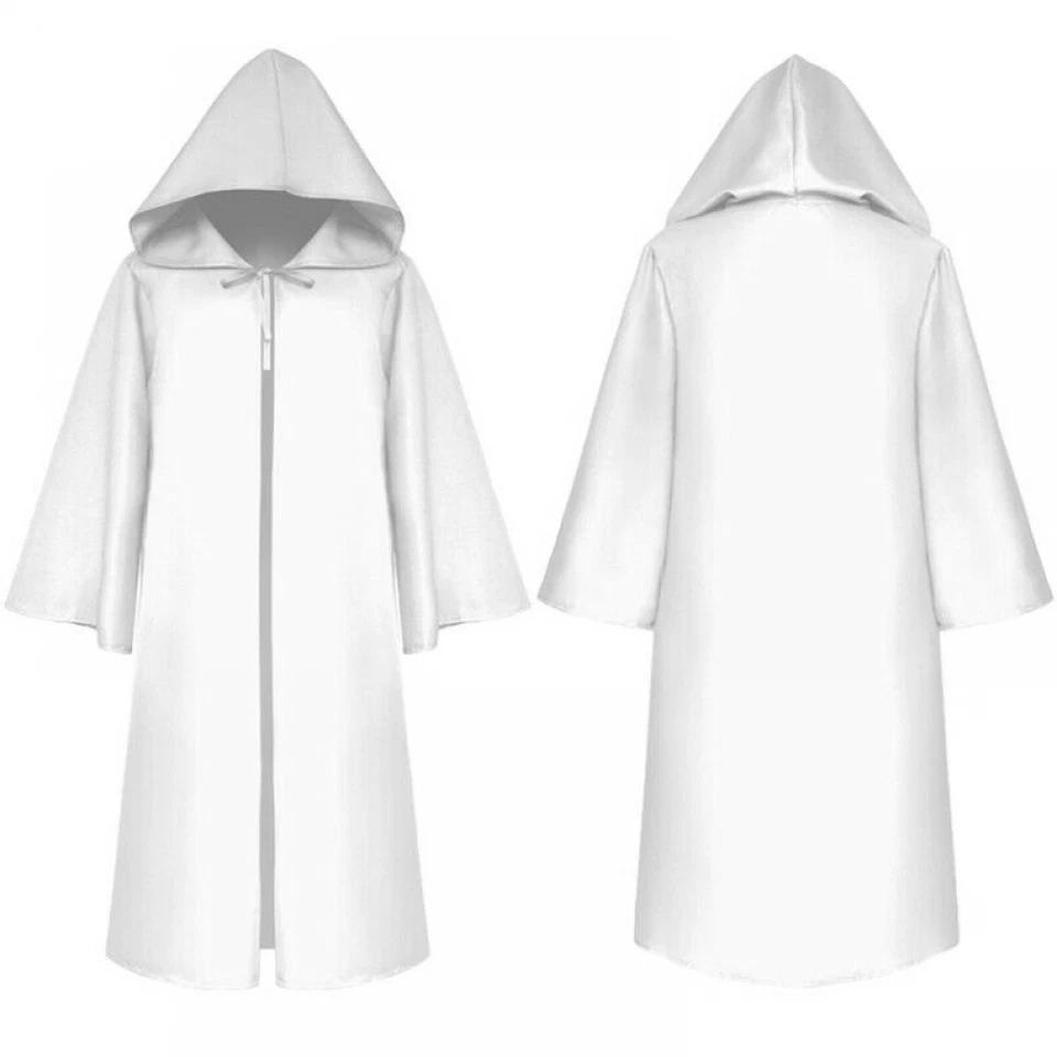 Unisex Capa con Capucha Adulto Capa Larga Para hombres Damas Halloween Disfraz Vestido Abrigos Foto 3 de 4