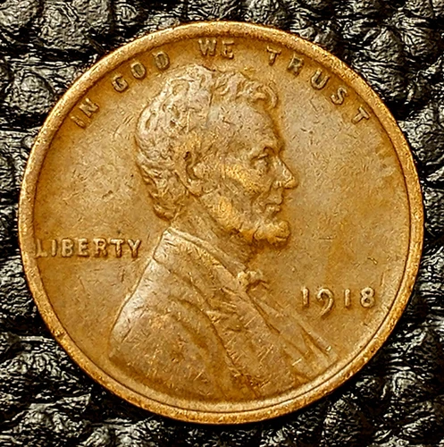 1918-P Lincoln Cent ~ VERY FINE (VF) Condition ~ COMBINED SHIPPING!