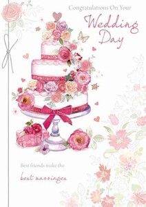 Mariage Jour Carte Felicitations Sur Votre Mariage Jour