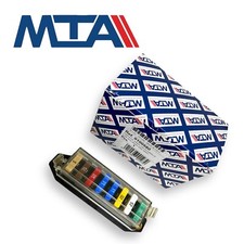 MTA 8 WAY FUSE BOX WITH FUSES FOR CAR TRUCK RV BOATH MARINE