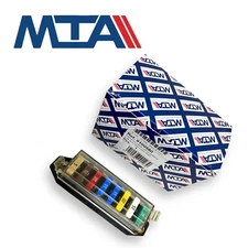 MTA 8 WAY FUSE BOX WITH FUSES FOR CAR TRUCK RV BOATH MARINE