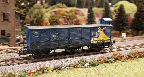 * 1/87 HO * Trix * Wine Freight Car Söhnlein Rheingold 600136 * BOXED * 23949 | Zustand: Used