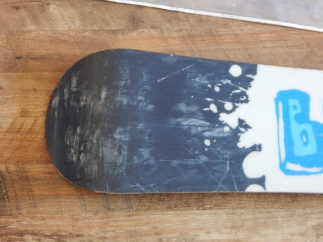 BURTON Indie 155 Snowboard 61 inches Black/Blue Graphics + Burton