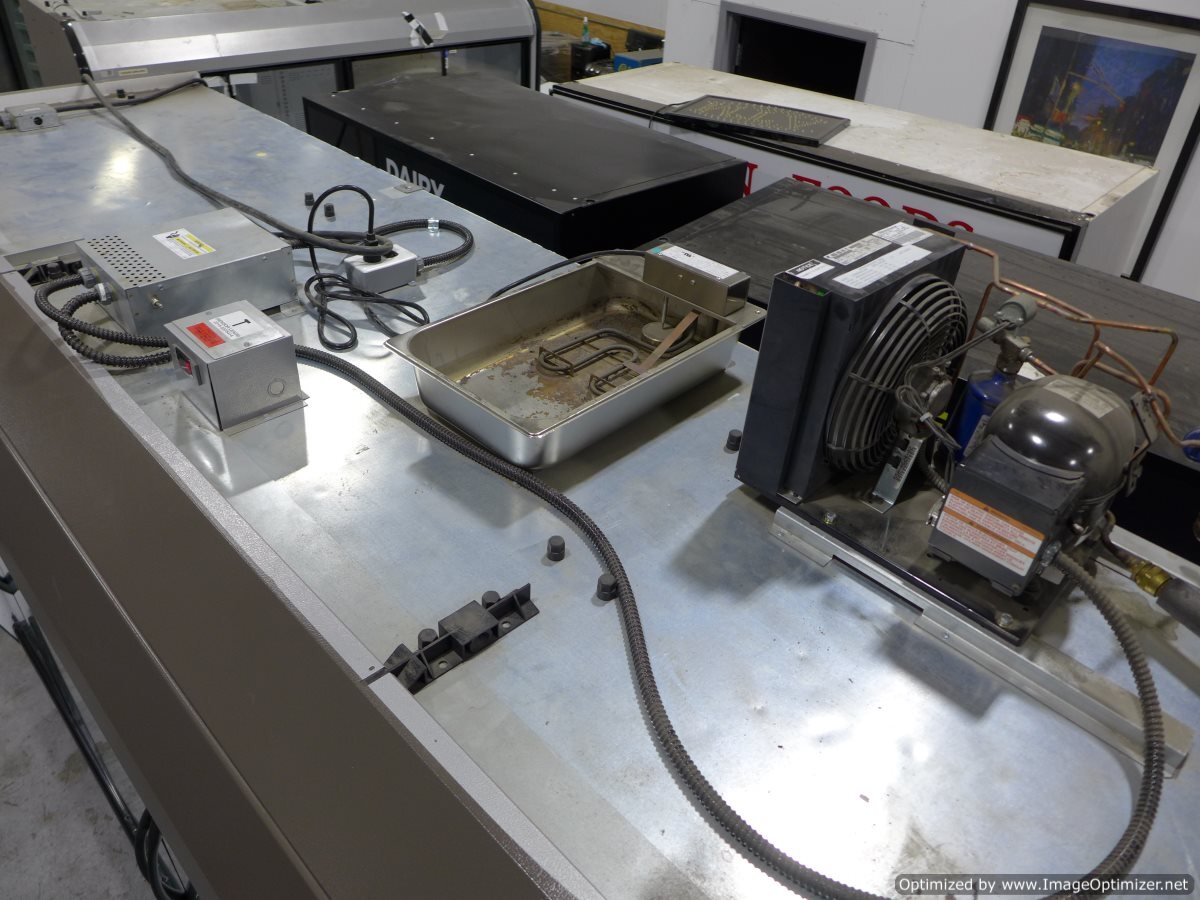 2020 Hussmann IDDF5SU Med Temp 12' Grocery Dairy Deli Cooler Merchandiser LED