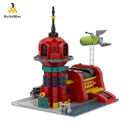 ZITIANYOUBUILD MOC-29365 Micro Planet Express Micro Train Modell 389 Stück