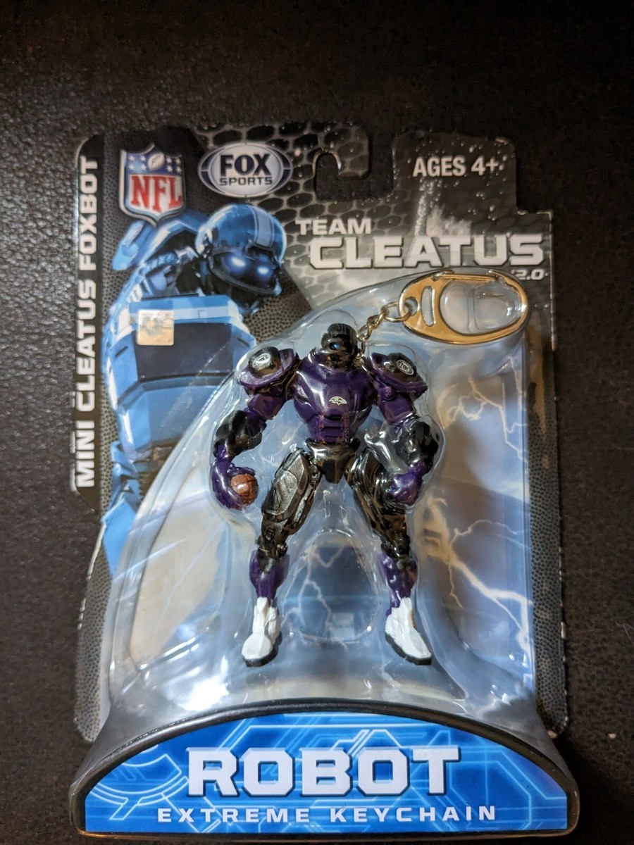 Baltimore Ravens NFL Team Cleatus V2.0Mini Cleatus Foxbot Robot