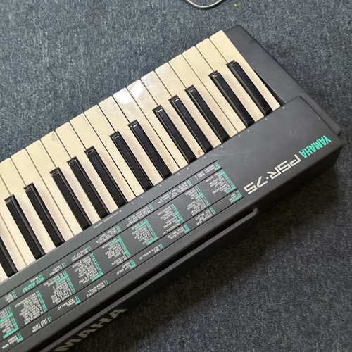 Yamaha PSR-75 Electronic Keyboard *Untested - For Parts Or Repair* - Picture 8 of 9