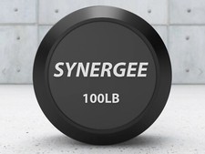 synergee 100 lb barbell