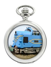 Deltic DP1 Locomotive Pocket Watch