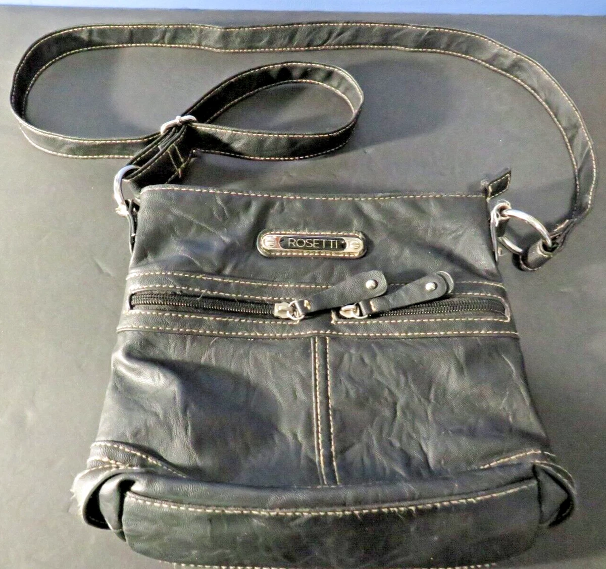 Rosetti Black Cash And Carry Anita Crossbody Bag VGC Fast Same Day