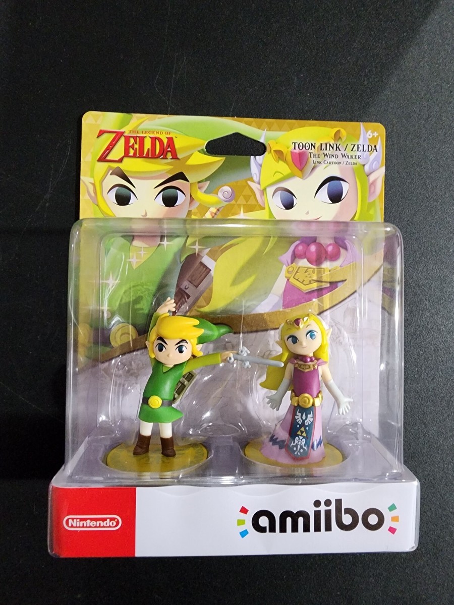 The Legend of Zelda Series amiibo Figure - Toon Link/Zelda The