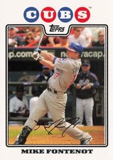 Mike Fontenot Topps 2008 Baseball Card #114