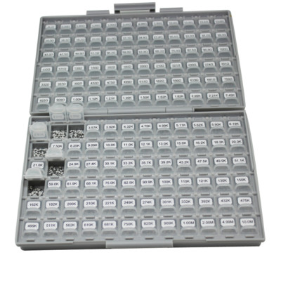 New SMD SMT 0805 1% resistor kit 0 10M ohm 144V 100pc/value 14400pcs in BOX-ALL