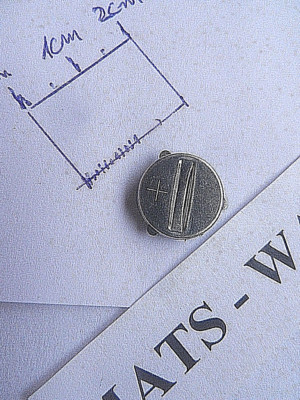 Swatch 1x Battery-Cover Irony Chrono 13mm New UK