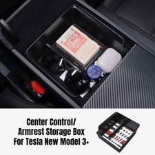 For Tesla Model 3 Highland 2024 Central Console Storage Box Mat Storage Tray Mat
