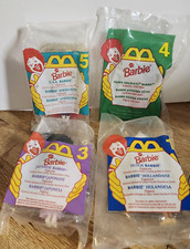 New Barbie Dolls of the World McDonald's Happy Meal Toys Vintage 1995 1996