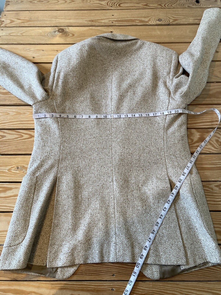 Vintage Yves Saint Laurent Men's Button Front Tweed Suit