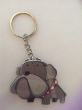 Dog Doggy Puppy Keychain Keyring Keyfob Car Ring Key Chain