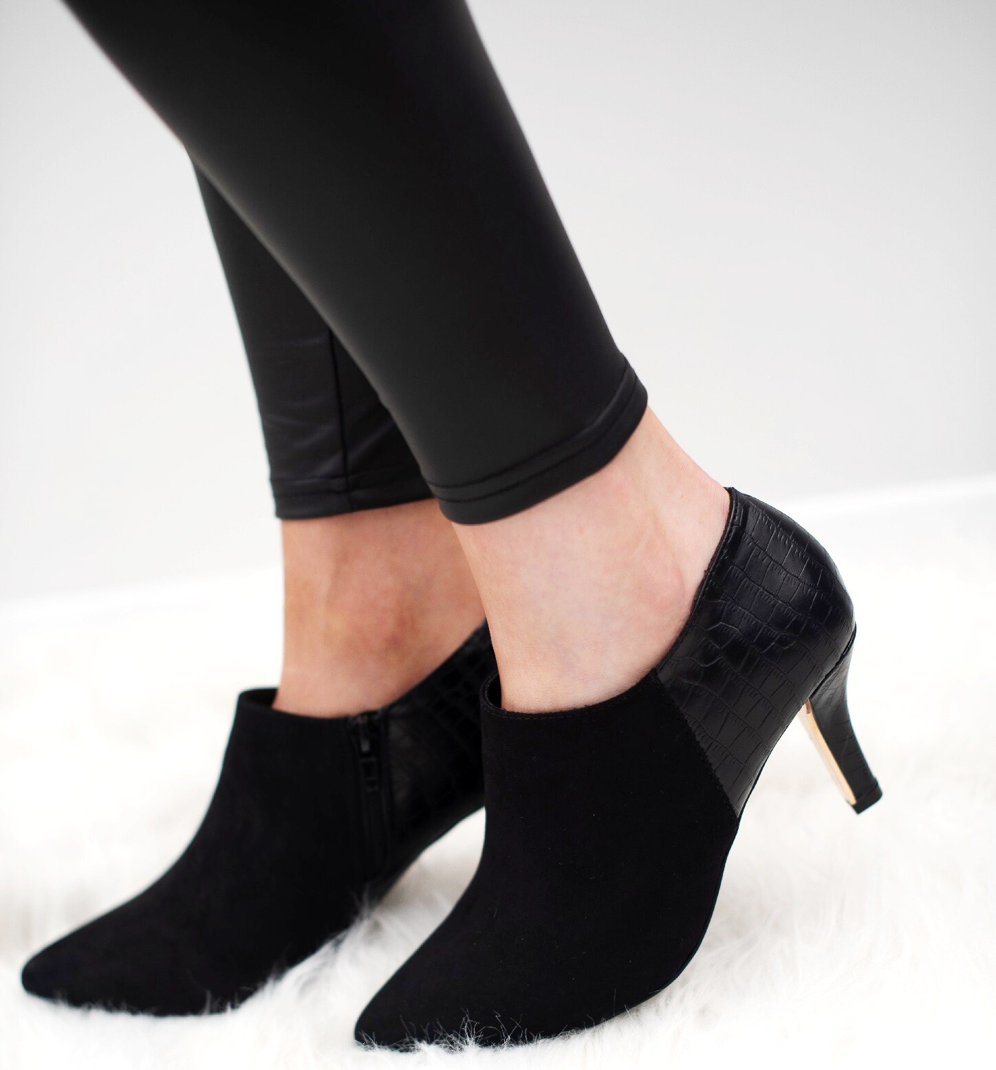 shoe boots low heel uk