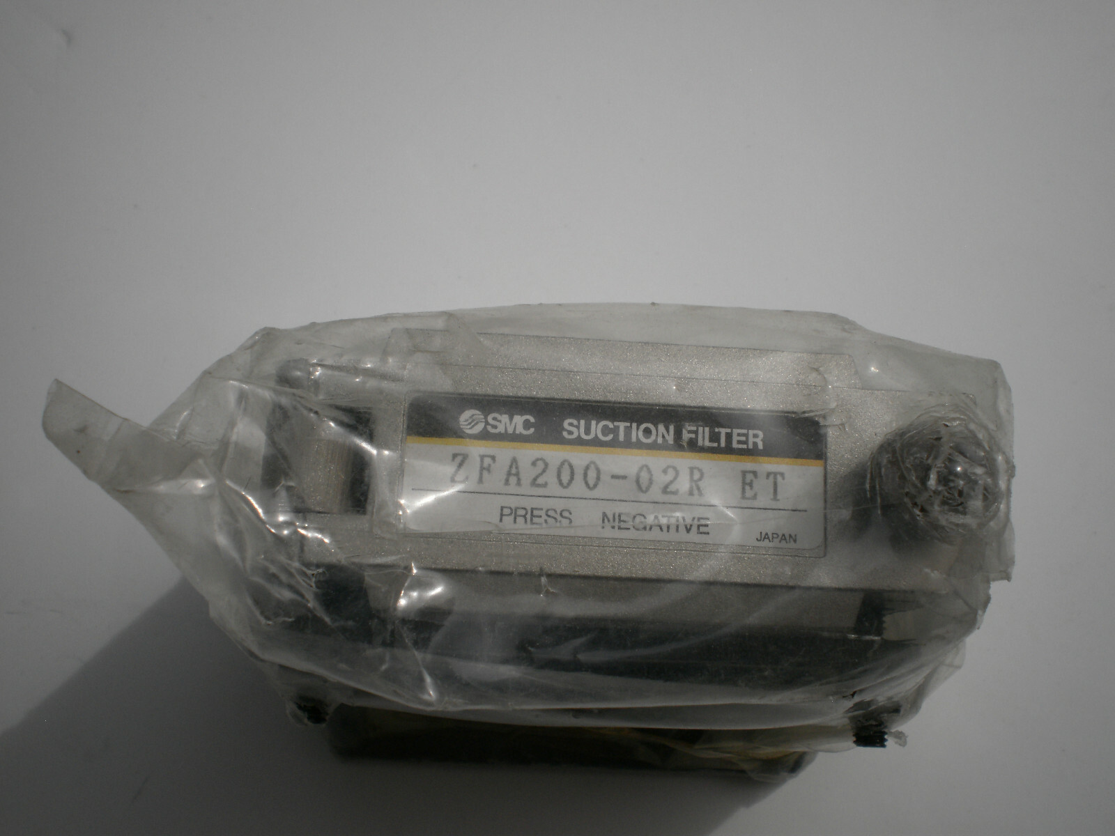 (2) SMC ZFA200-02R Vacuum Filter 1/4 pt for one bid