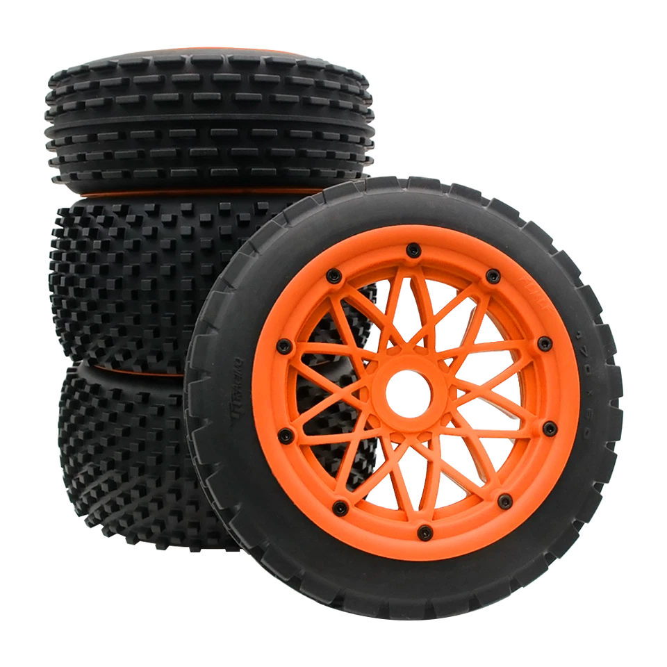 Reifen mit warzigen spitzen Stiften 24mm für die Wüste RC 1/5 HPI Rovan Baja 5B - Bild 2 von 4