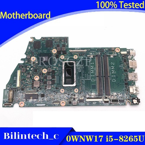 FOR   7580 Laptop Motherboard SREJQ i5-8265U N17S-G1-A1 0WNW17 WNW17 17948-1 #E6