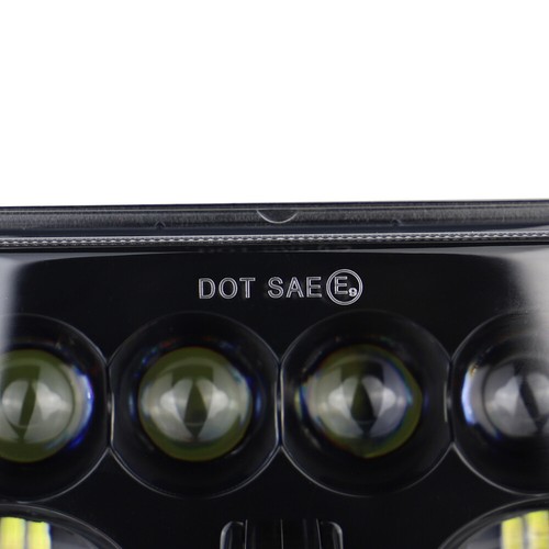 Faro LED 7x6"" 5x7"" señal de giro alto-bajo DRL para Jeep Cherokee XJ Wrangler YJ - Imagen 7 de 11
