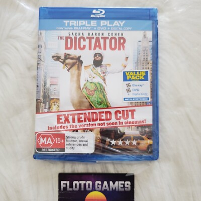 BLU-RAY ZONE 4 - The Dictator - Sacha Baron Cohen -- NEUF - Floto Games