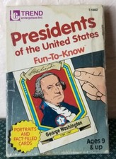 Trend Presidents of the United States Fun To Know Flash Cards