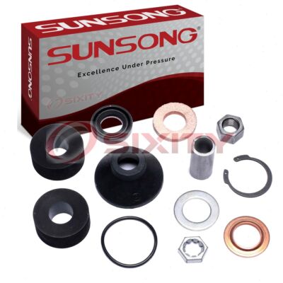 Sunsong Power Steering Cylinder Rebuild Kit for 1962-1982 Chevrolet Corvette fg