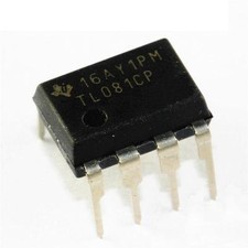 10pcs TL081 TL081CP TI IC JFET Input Operational Amplifiers DIP-8 NEW