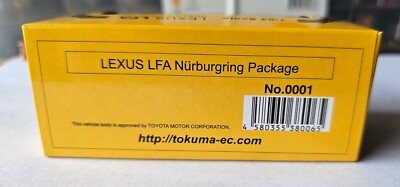 Kyosho 1:64 LFA Nürburgring Package 未開封 KYOSHO - LEXUS LFA NURBURGRING [YELLOW] VHTF MINT BOX GREAT