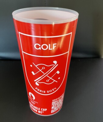 Mug Olympic Games Paris 2024 Coca-Cola 0.5L Collectible Cup Golf