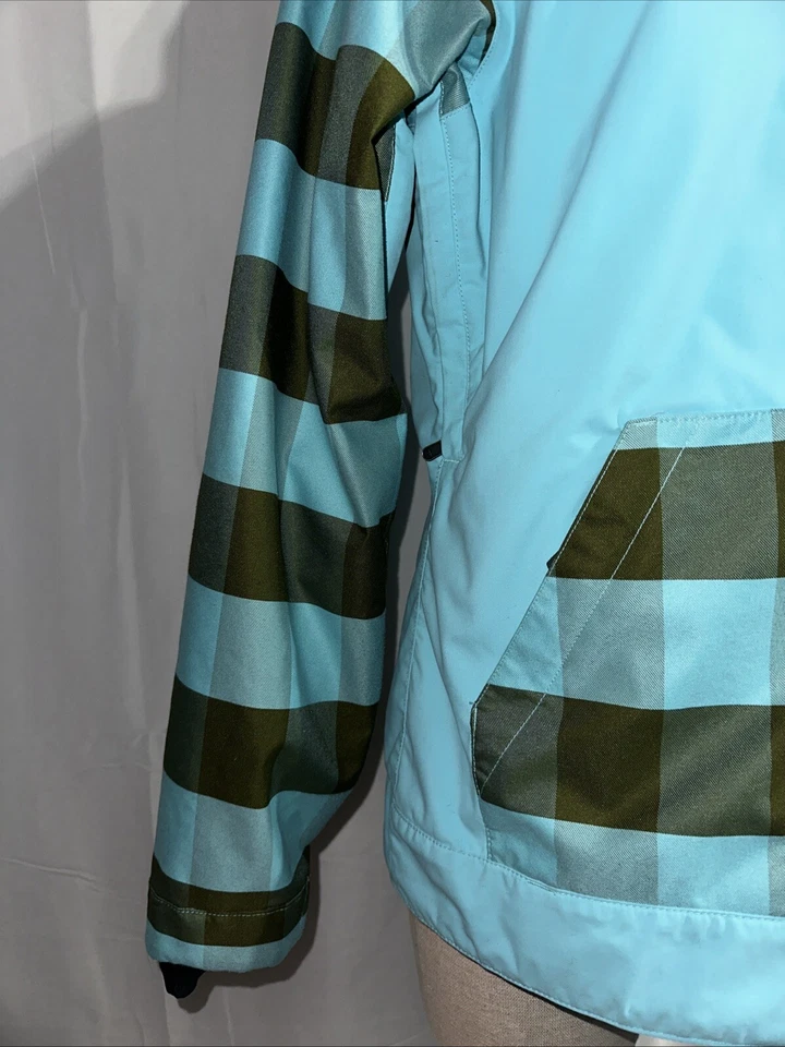 Bonfire Snowboarding Jacket Women’s Size M Blue/green - Image 3 of 4