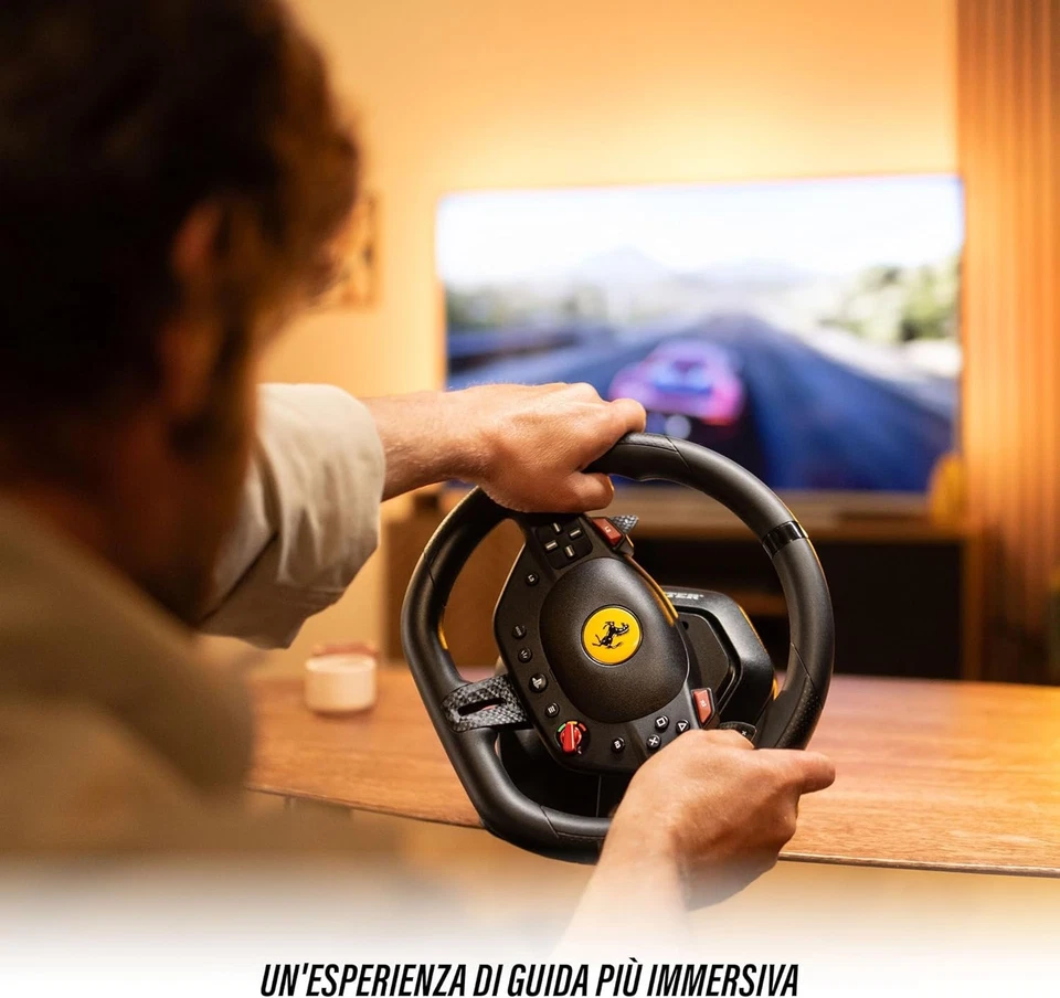 Thrustmaster T98 Ferrari 296 GTB, Racing Wheel for PS5, PS4, PC - Image 2 of 4