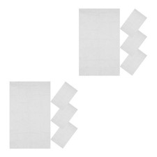  Confezione 2 Sacchetti Grandi Impermeabili Sacchetti Portaoggetti Trasparenti